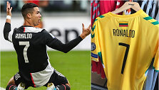Cristiano Ronaldo ir Lietuvos rinktinės mar&scaron;kinėliai