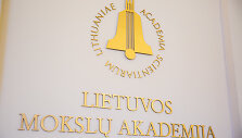 Lietuvos mokslo premijų laureatų paskelbimo akimirka