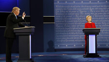 D.Trumpo ir H.Clinton debatai
