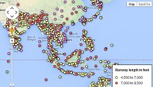 Žemėlapis, kur galėjo nusileisti &bdquo;Malaysian Airlines&ldquo; lėktuvas