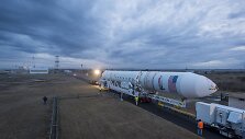 Raketa &bdquo;Antares&rdquo;, kelianti erdvėlaivį &bdquo;Cygnus&ldquo; su Lietuvos palydovais i&scaron; Volopo salos NASA skrydžių centro