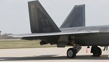 Lietuvos kariniame aerodrome - JAV naikintuvai &bdquo;F-22 Raptor&ldquo;