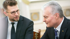 Lukas Savickas ir Gitanas Nausėda