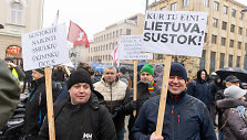 Vilniuje prasidėjo žemdirbių mitingas