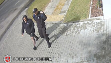 Užfiksuoti įtariamieji