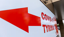 COVID-19 tyrimai Vilniaus poliklinikose