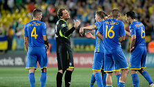 Lietuvos futbolo rinktinės jėgų pasitikrinimas su grupės lyderiais: Lietuva &ndash; Ukraina