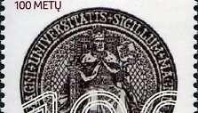Pa&scaron;to ženklas VDU 100 mečiui