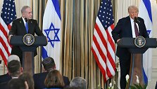 Spaudos konferencija Baltuosiuose rūmuose / ANDREW CABALLERO-REYNOLDS / AFP