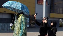 &bdquo;Cirque du Soleil&ldquo; artistai stebėjo saulės užtemimą Vilniuje