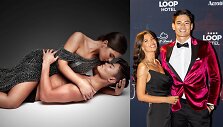 Simonas Pham su filmo &bdquo;Tu mano deimantas&ldquo; aktore Ugne Zavistauskaite ir &scaron;irdies drauge Marija Poželaite