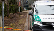 Prie Leonido Volkovo namų dirba policijos pareigūnai