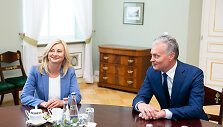 Rita Tama&scaron;unienė ir Gitanas Nausėda