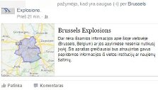 "Facebook" saugumo Briuselyje statusas