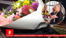 G.Nausėdai įteikta puok&scaron;tė/15 koliažas