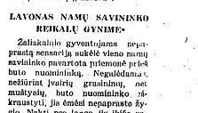 Straipsnis1934 m. birželio 24 d. &bdquo;Dienoje&ldquo;