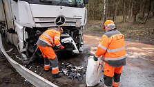Vilkikų avarija Titnago gatvėje