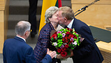 Gediminas Kirkilas, Irena &Scaron;iaulienė, Rimantas Sinkevičius