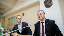 Gabrielius Landsbergis ir Saulius Skvernelis