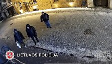 Užfiksuoti įtariamieji