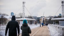 Sekmadienio rytas sostinės gatvėse