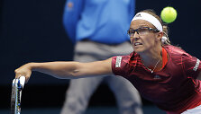 Garbine Muguruza prie&scaron; Kirsten Flipkens