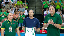 Mindaugas &Scaron;pokas, Artūras Karni&scaron;ovas, Arvydas Sabonis