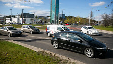 Transporto eismas ties &bdquo;Pedagoginio universiteto&ldquo; žiedu