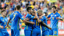 Lietuvos futbolo rinktinės jėgų pasitikrinimas su grupės lyderiais: Lietuva &ndash; Ukraina