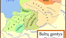 Baltų gentys XII amžiuje