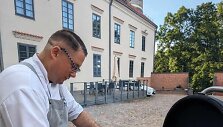 Pamenunės pilies restorano &bdquo;Kuknia&ldquo; virtuvės &scaron;efas Mantas Makaras