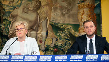 Ingrida &Scaron;imonytė ir Gabrielius Landsbergis