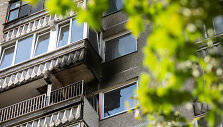 Gaisras daugiabučio bute Justini&scaron;kių gatvėje
