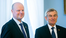 Saulius Skvernelis ir Viktoras Pranckietis