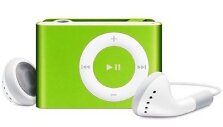 Žalias &bdquo;iPod&ldquo; grotuvas