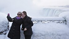 Niagaros kroklį sukaustė &scaron;altis 