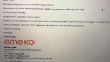 Tariamai i&scaron; bendrovės &bdquo;Emeko&ldquo; siunčiamas virusų platinimo lai&scaron;kas
