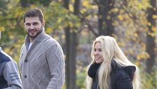 Linas Kleiza ir Agneta Karalevičiūtė 
