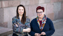 Lina Kaminskaitė-Jančorienė ir Natalija Arlauskaitė