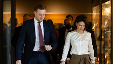 Gabrielius Landsbergis ir Annalena Baerbock