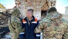 Ukrainos policija suėmė griuvėsiuose besislapsčiusį Rusijos karį