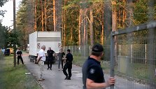 Gyventojų susirėmimas su policijos pareigūnais prie Rūdninkų poligono