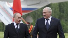 Vladimiras Putinas ir Aliaksandras Luka&scaron;enka