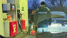 Užfiksuoti tariami įtariamieji
