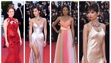 Julianne Moore, Bella Hadid, Naomie Harris ir Emily Ratajkowski