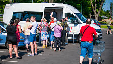 Naujojoje Vilnioje mobilusis vakcinacijos centras