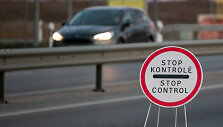 Policijos kontrolės postas Molėtų plente
