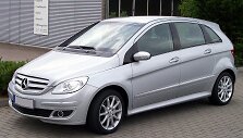 B klasės &bdquo;Mercedes Benz&ldquo;