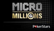 MicroMillions pokerio kovos