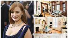 Jessicos Chastain butas Niujorke
